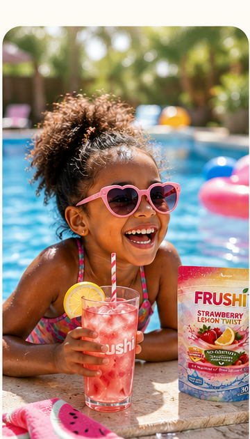 Frushi by the pool