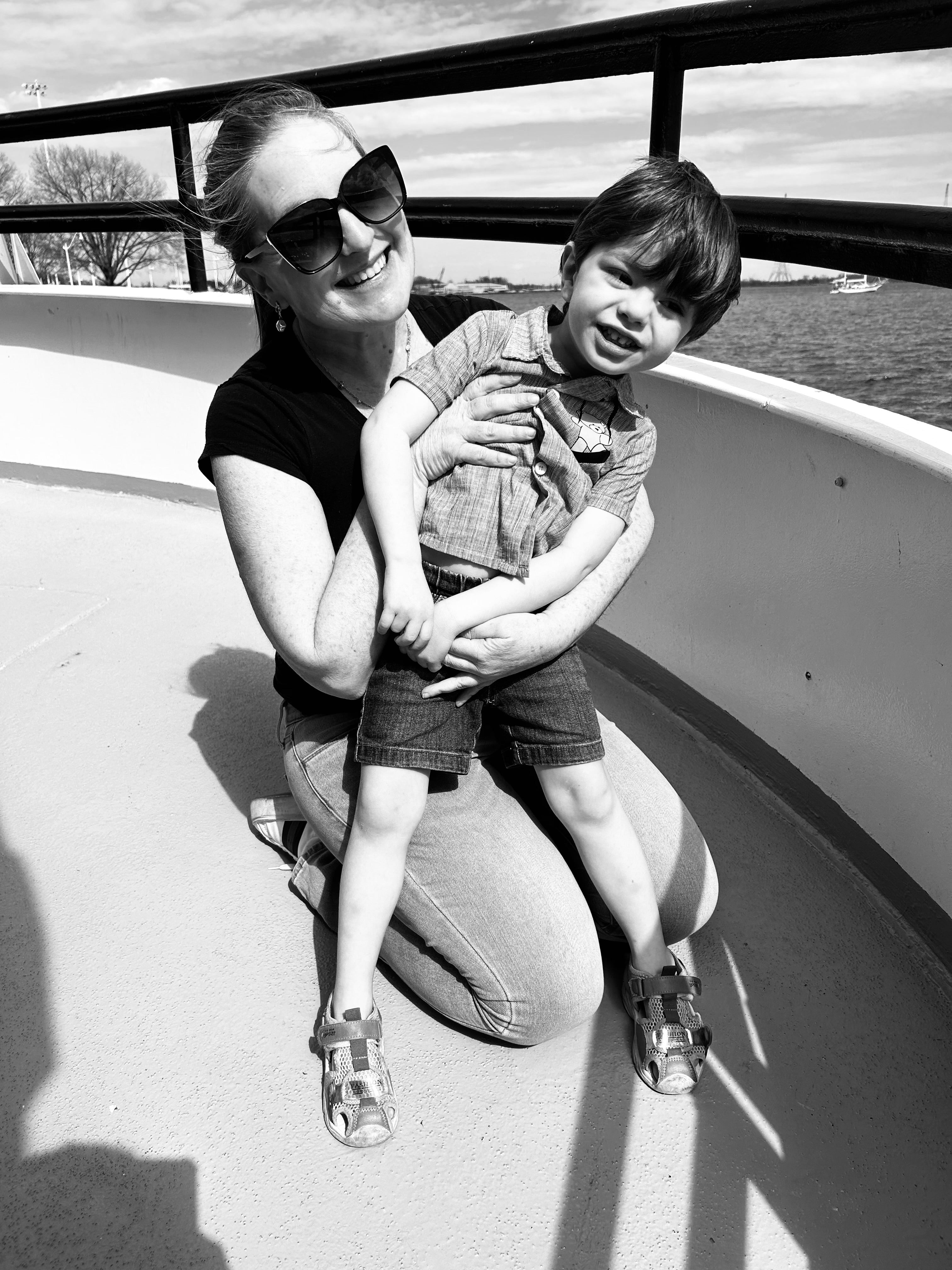 Nicole and her son